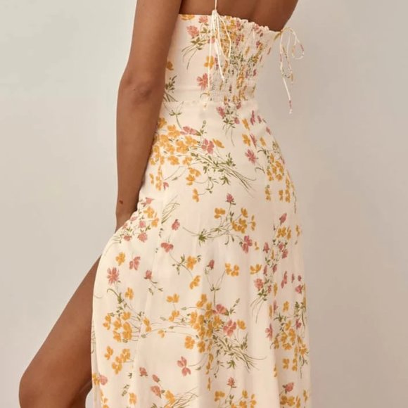 Reformation Juliette Dress in Aries - Picture 2 of 7